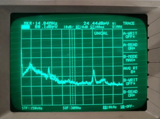 Conducted Emissions – Filter incorrect install